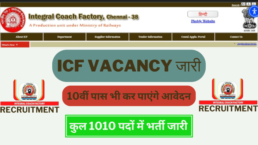ICF Issued a Vacancy
