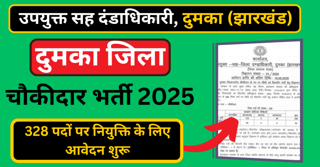 Jharkhand Chowkidar Vacancy